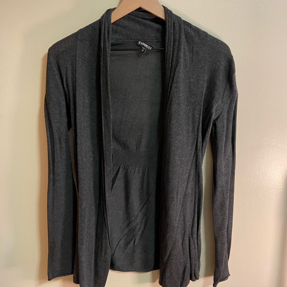 Gray Cardigan!